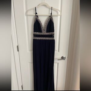 Soieblu Navy Maxi Dress